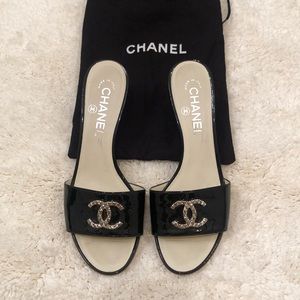 Authentic Chanel Mules